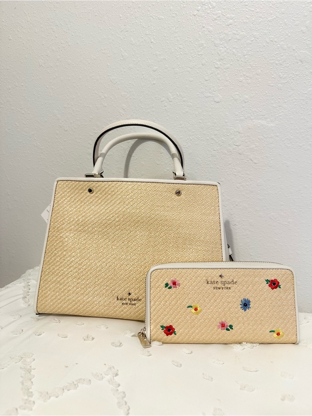 kate spade / tote and wallet set